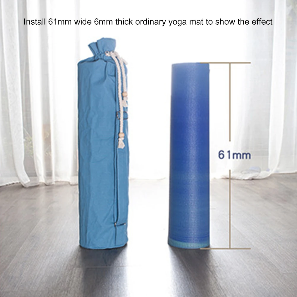 Модный портативный хлопковый Коврик для йоги сумка хранения легкий уличный