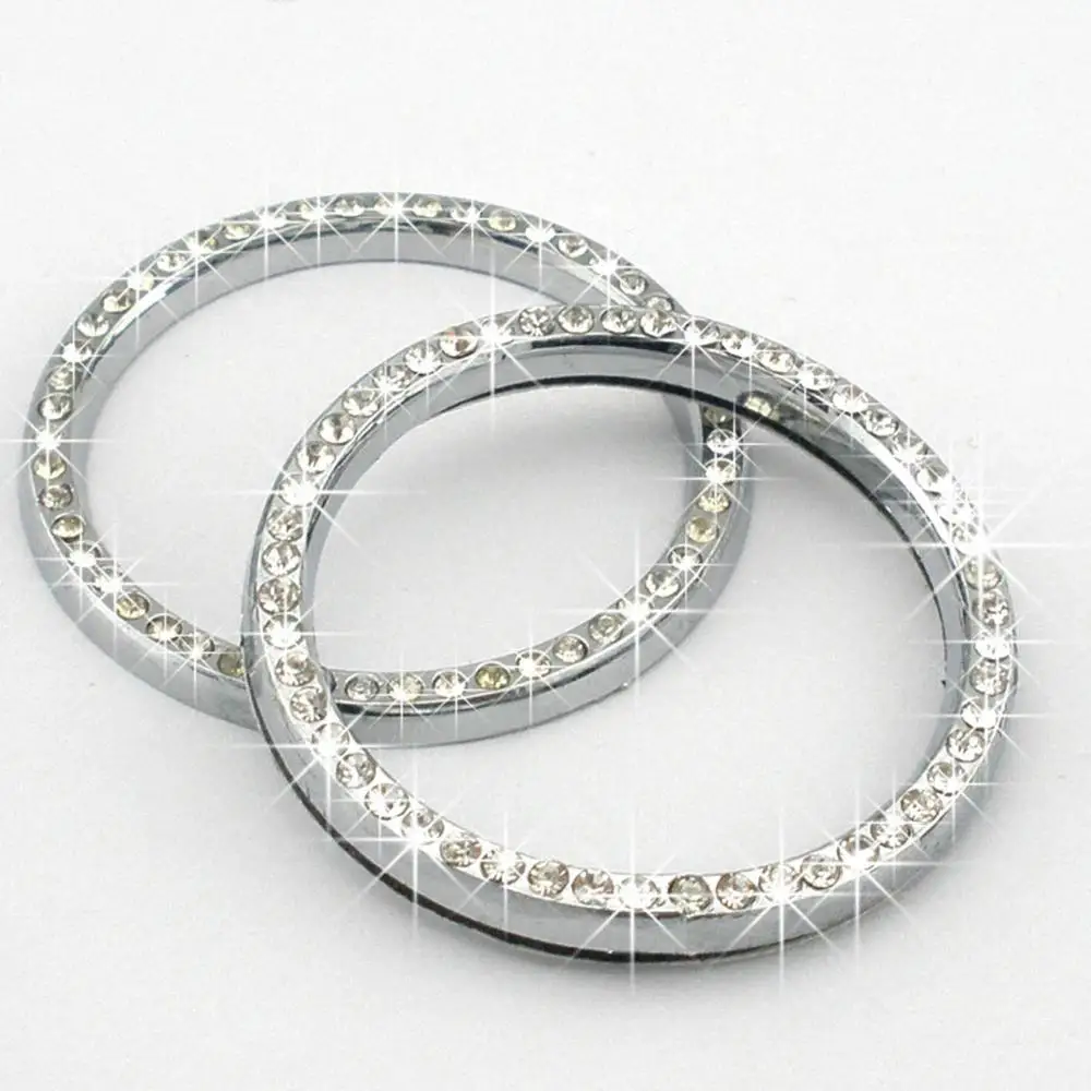 

free shipping items diamond Engine Start Stop Car Interior Ignition adhesivos para coche interior stickers For Auto car vehical