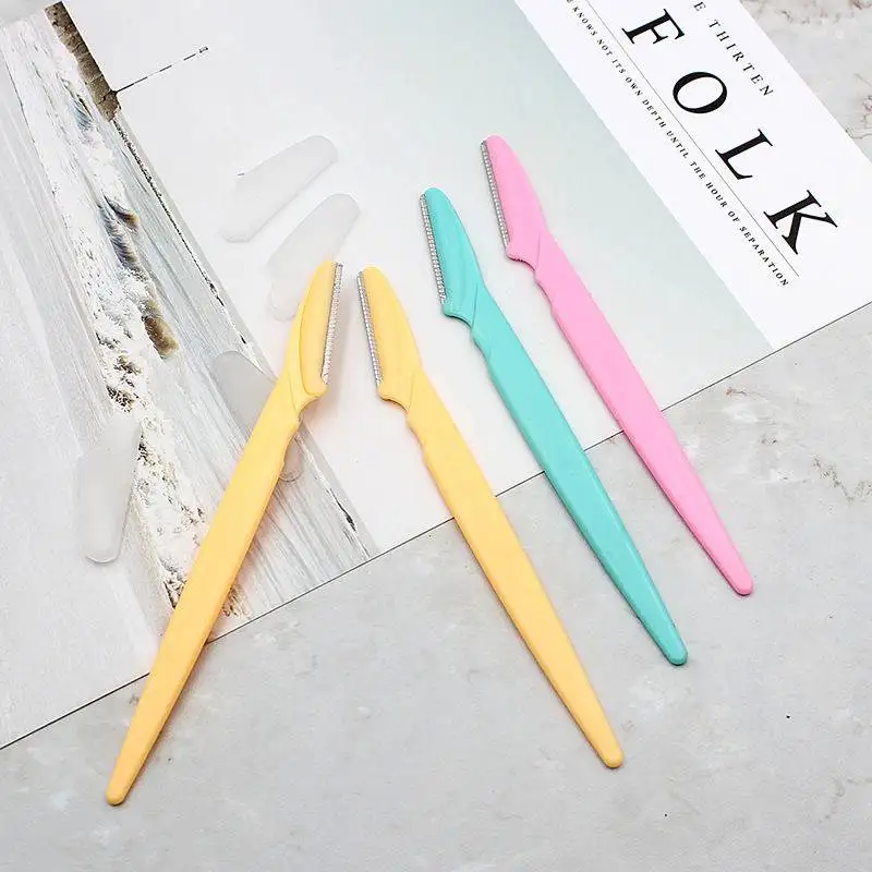 Инструмент для удаления волос на лице женщин бритва макияжа триммер безопасного