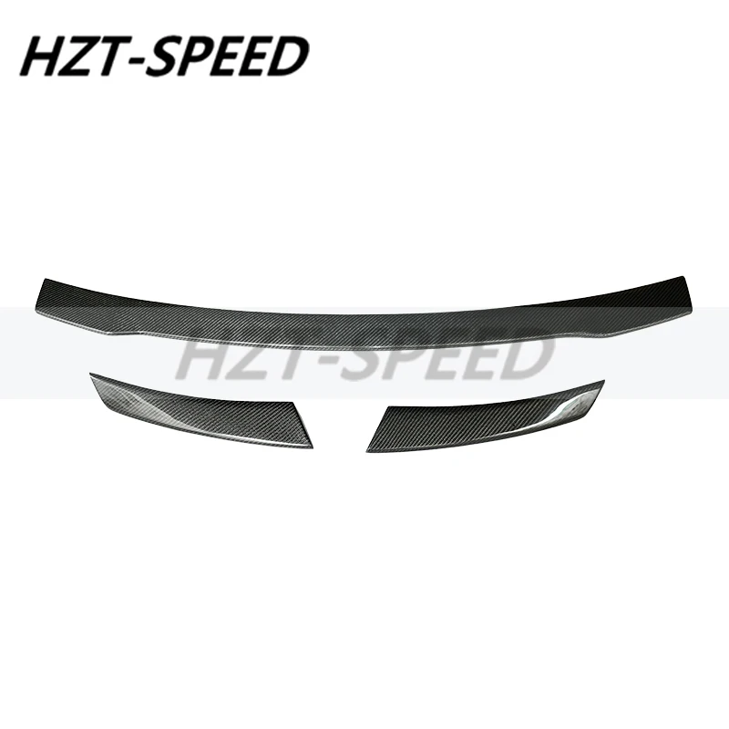AUDI R8 3 шт углеродное волокно задний багажник спойлер крыло для изменить 2007