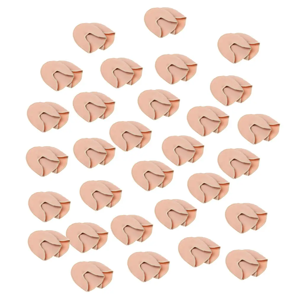 

30 Pairs Pointe Ballet Dance Tiptoe Toe Caps Covers Pads Protector