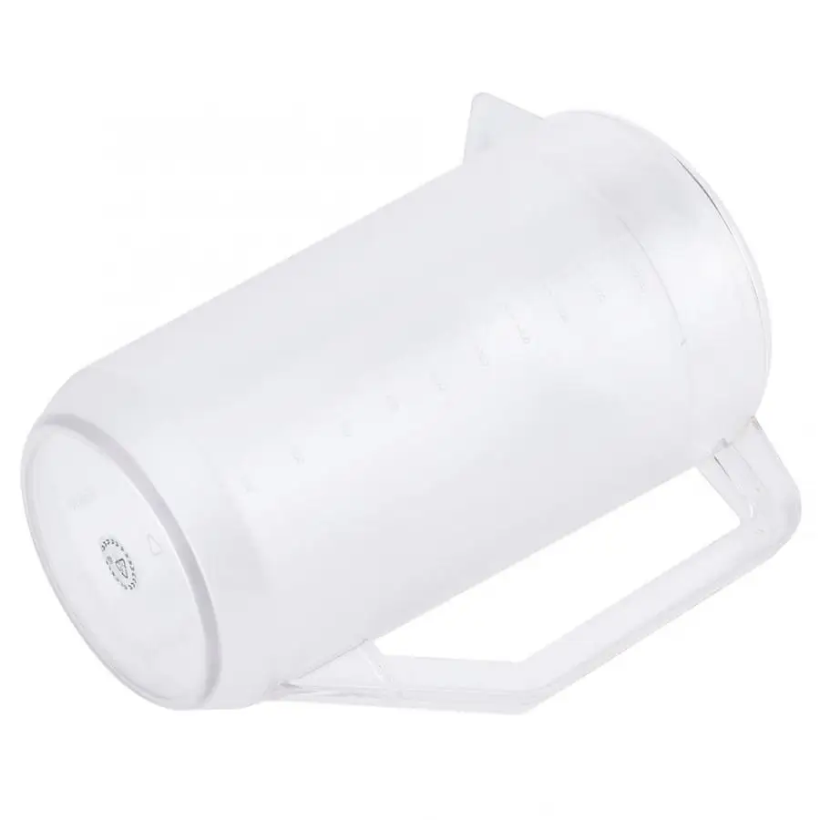 

drink bottle 2000ml Large Capacity Heat Resistant Transparent Water Pot Teapot Juice Bottle with Scale Eco-friendly