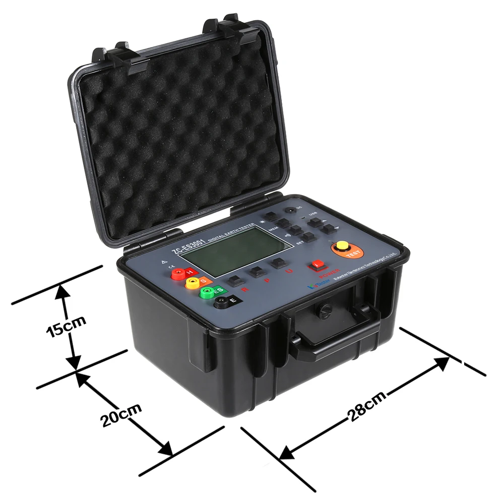 

ZC-ES3001 Soil Resistivity Grounding Resistance Tester