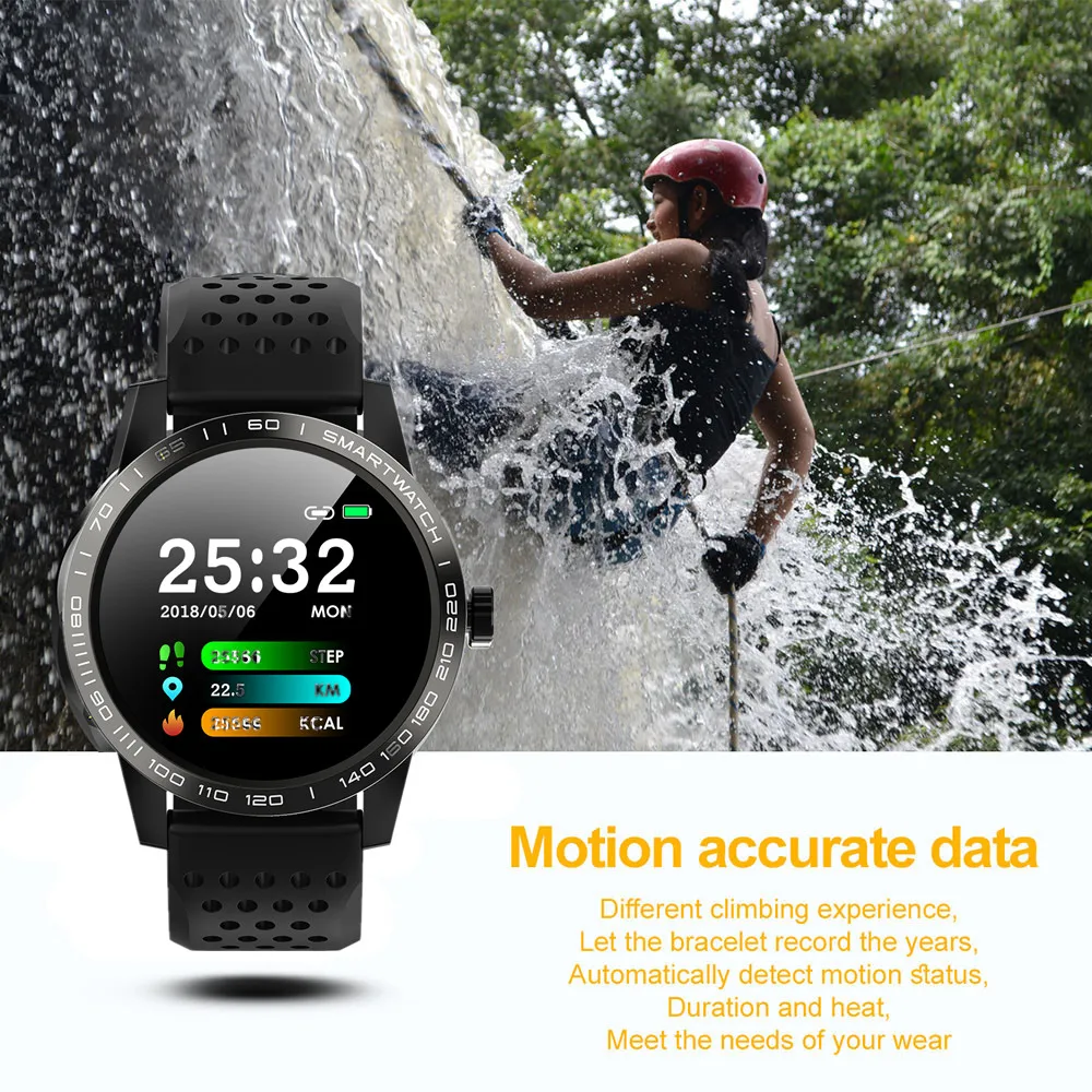 IP68 Waterproof T2 Smart Watch Heart Rate Activity Fitness Tracker Bracelet Bluetooth Men Smartwatch for Adults | Электроника