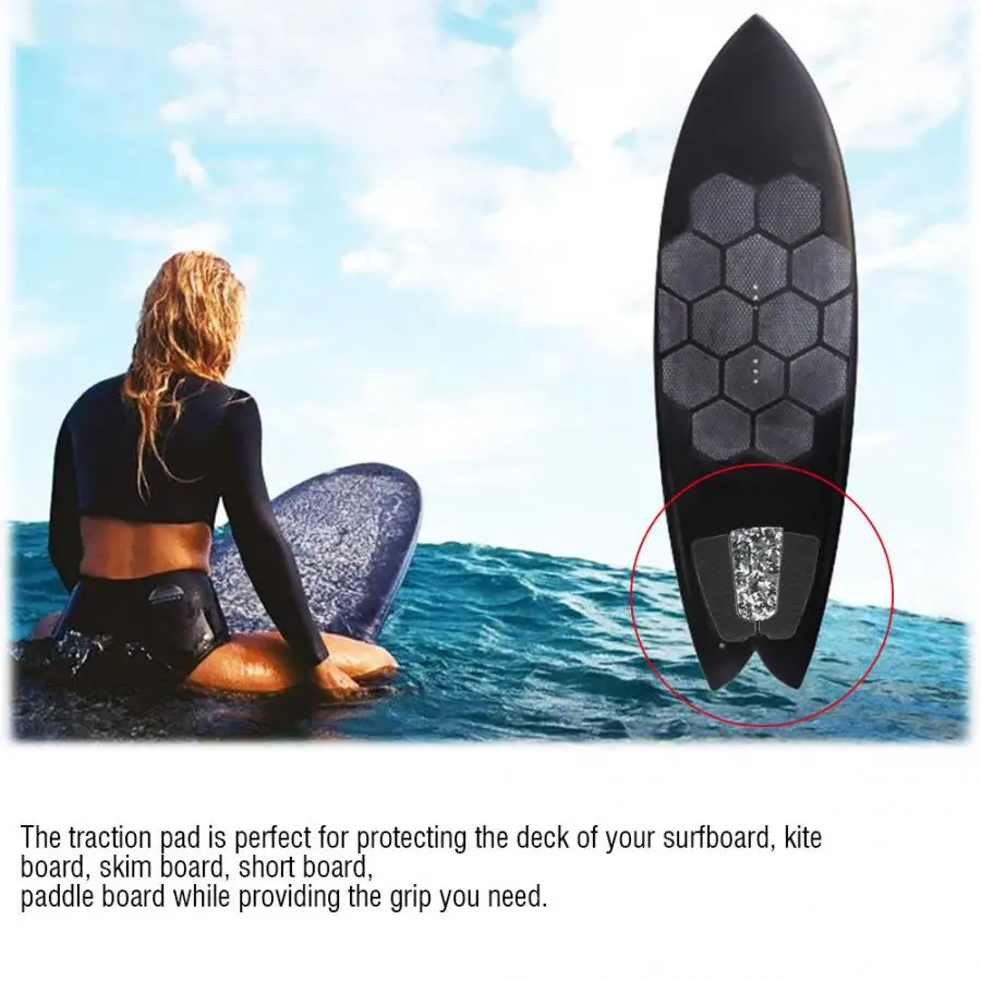 3 шт. высокое качество EVA противоскользящие тяговые подушки для серфинга