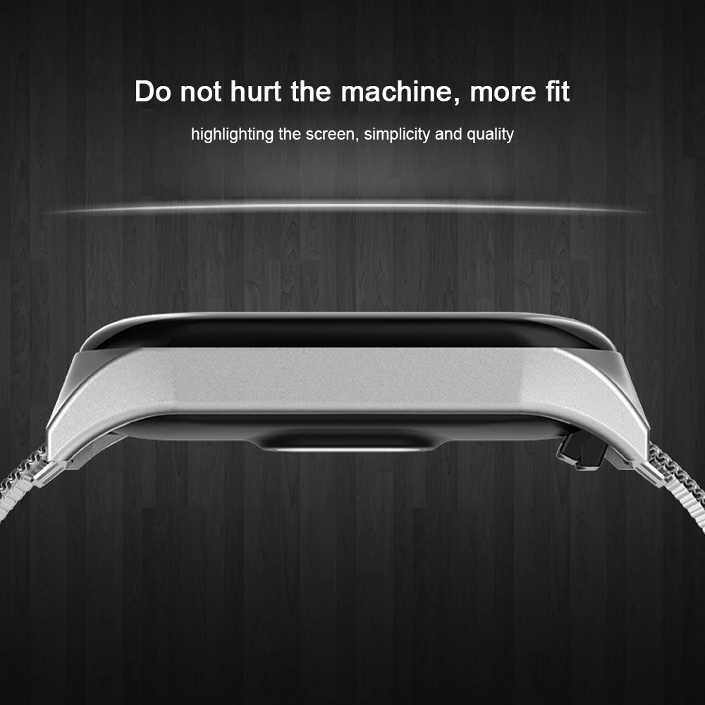 Для Mi Band 4 3 ремешок на запястье металлический браслет из нержавеющей стали для Xiaomi Mi Band 4 3 напульсники MiBand 4 3 Band 4 Pulseira Miband4