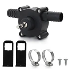 Портативный Электрический дрель, самовсасывающий насос для перекачки масла, жидкости, водяной насос, беспроводной электрическая отвертка