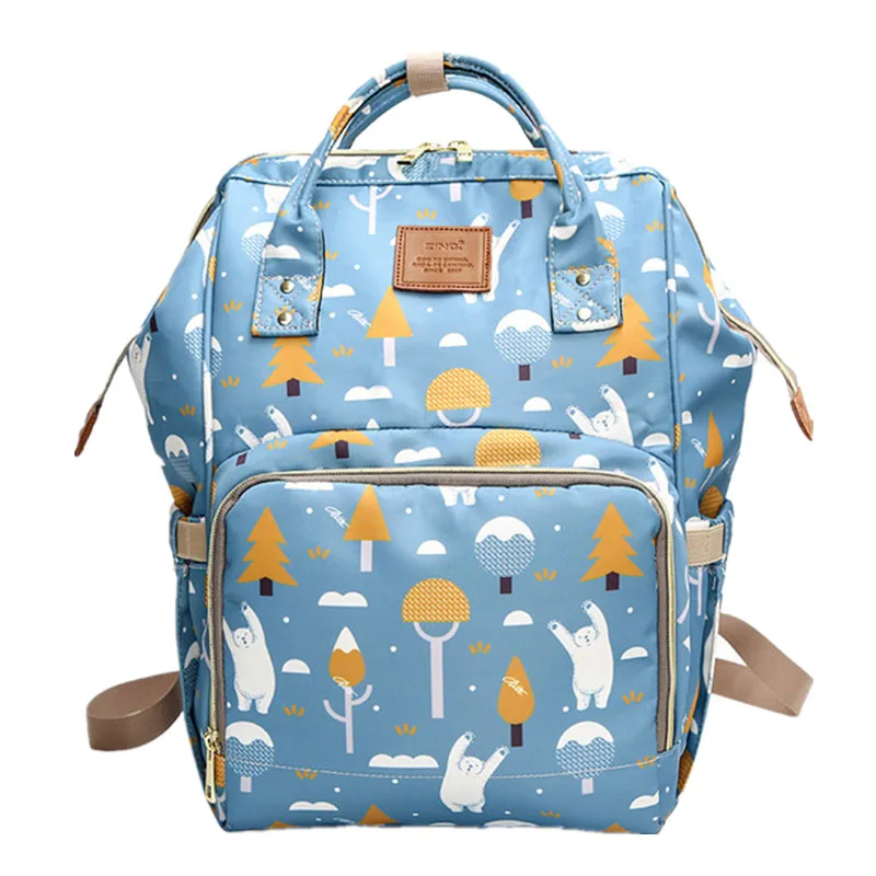 

Многофункциональная сумка для мамы, водонепроницаемая сумка для пеленок на молнии, рюкзак для ухода за ребенком, дорожный рюкзак