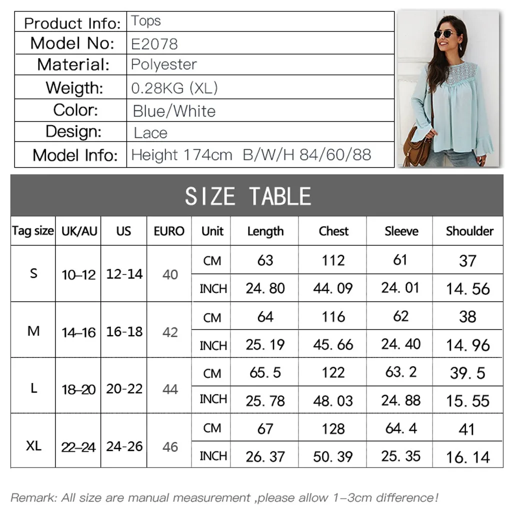 Женские кружевные рубашки мятно зеленого цвета модные вязаные блузки с длинным