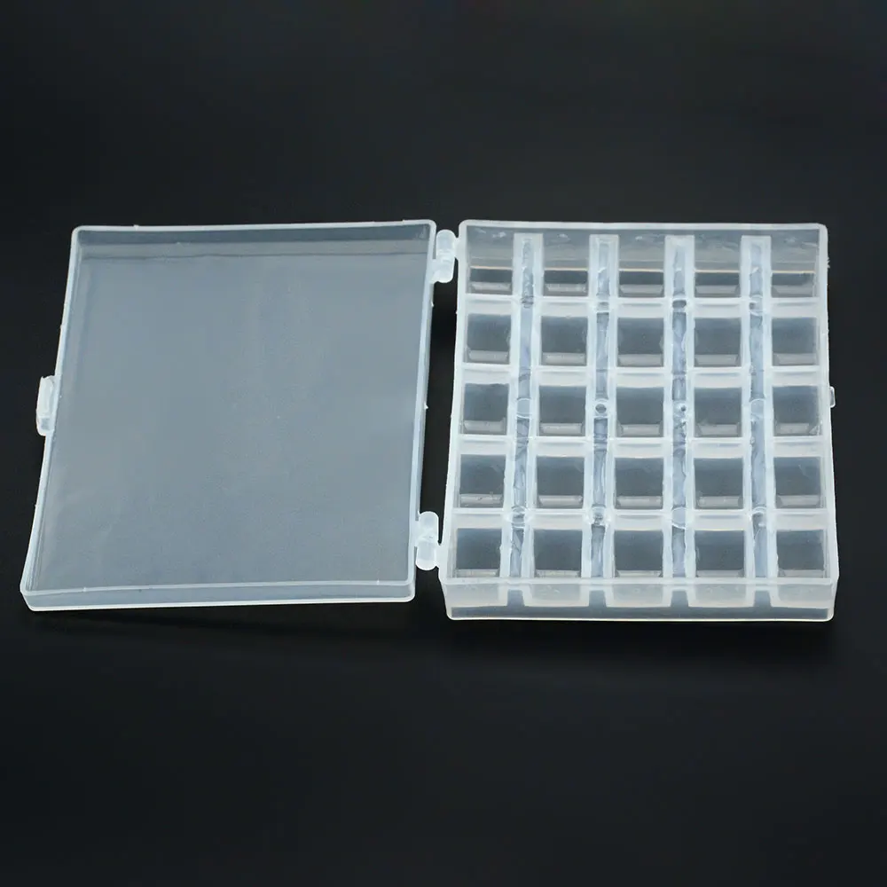 25 шт. пластиковые шпули для хранения|Швейные инструменты и аксессуары| |