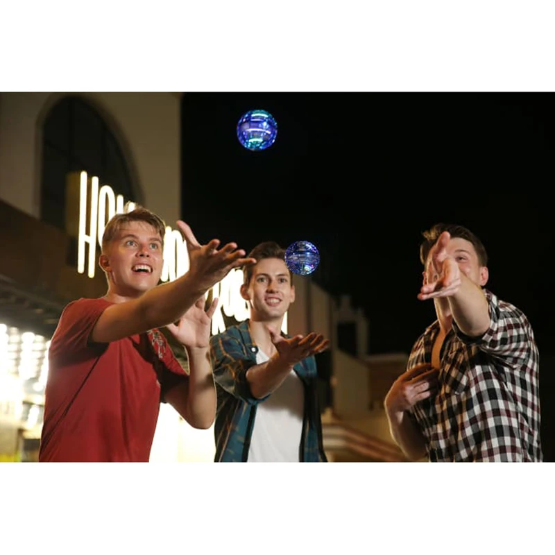 

Flying Toy Hand Operated Drones For Kids Adults Boomerang Ball Dynamic Lights With 360 Rotating And Shinning LED Light FEA889