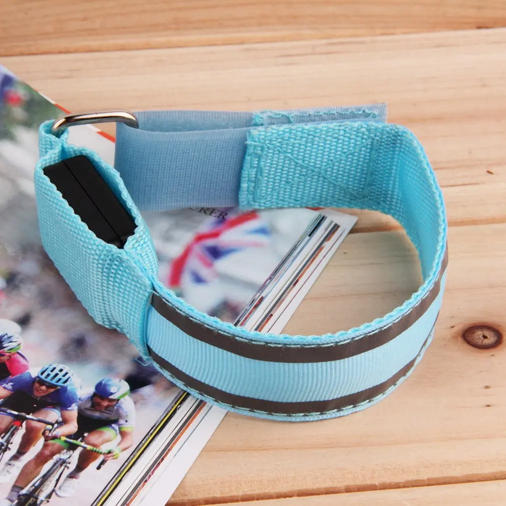 

Stylish LED Arm Bands Lighting Armbands Leg Safety Bands for Cycling/Skating/Party/Shooting 7 Colors Outdoor Sports Accessory