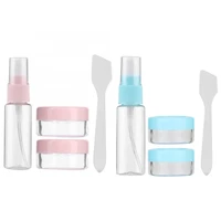 2 colors 4pcsset portable reusable empty makeup spray bottle lotion cream jars container kit