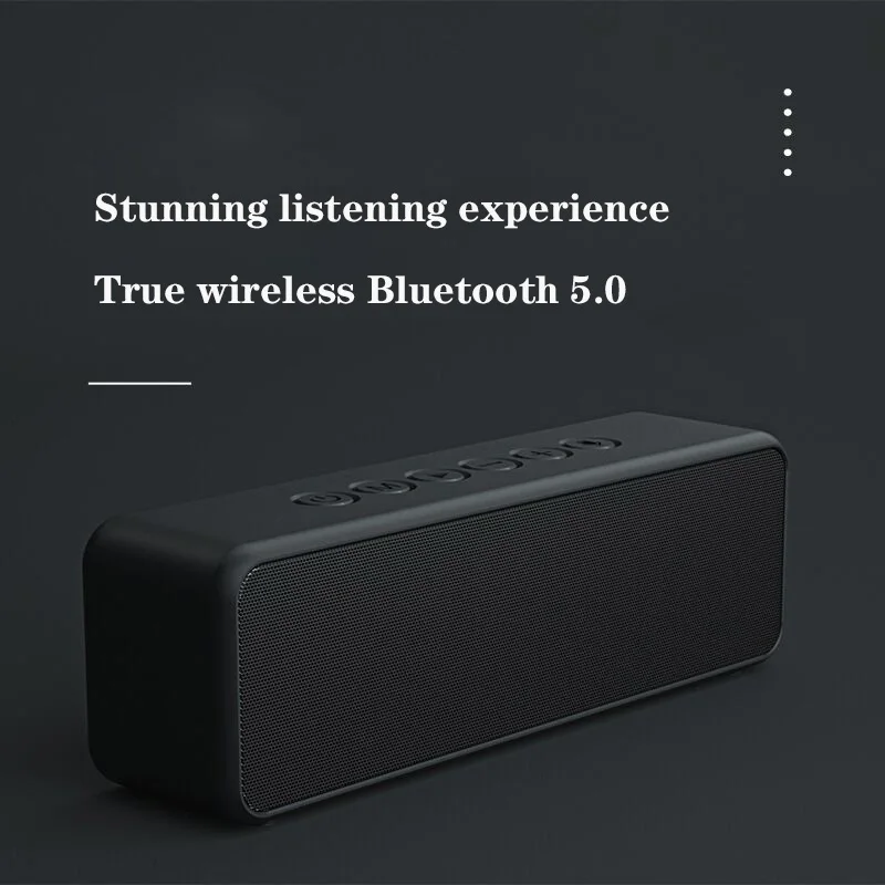 

Беспроводной bluetooth-динамик M6 с супер-сабвуфером, объемный 3D-динамик для ноутбука, портативная уличная Автомобильная колонка с качественным ...