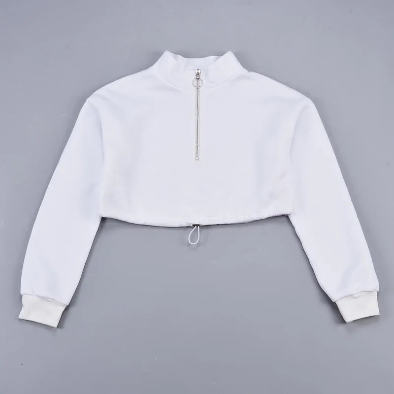 Женская Повседневная спортивная одежда из двух предметов топ на молнии с длинным