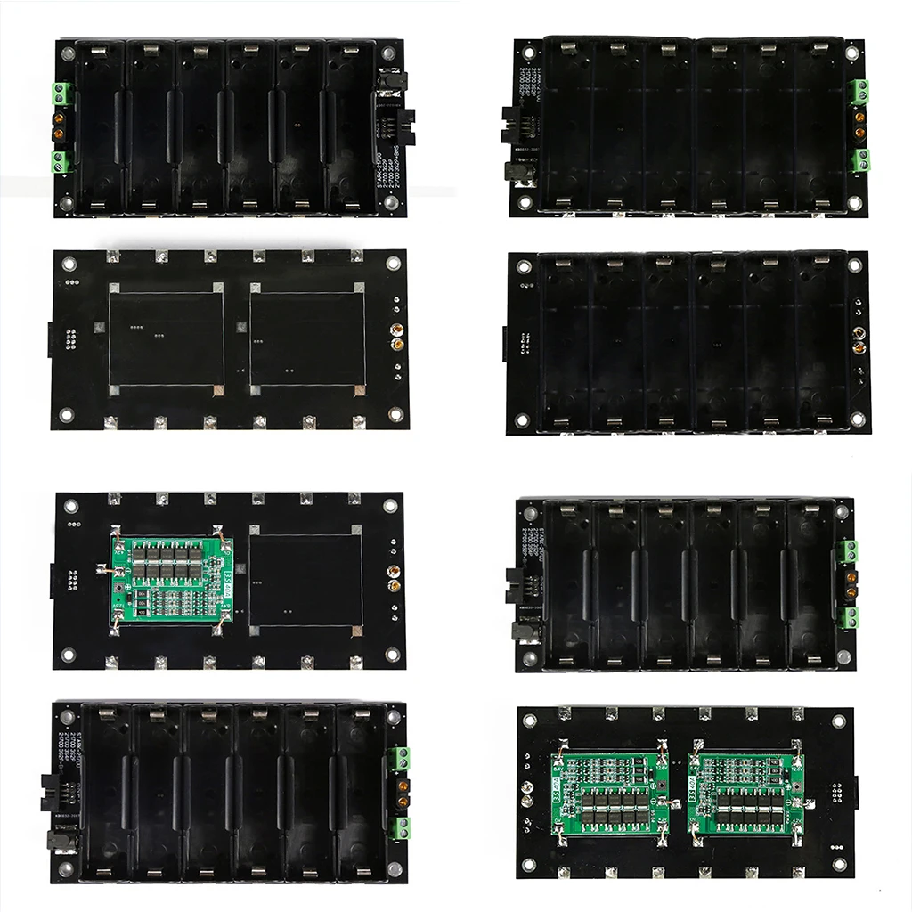 Чехол для внешнего аккумулятора DIY 6x21700 держатель батареи 40A 80A BMS Box 12V зарядное