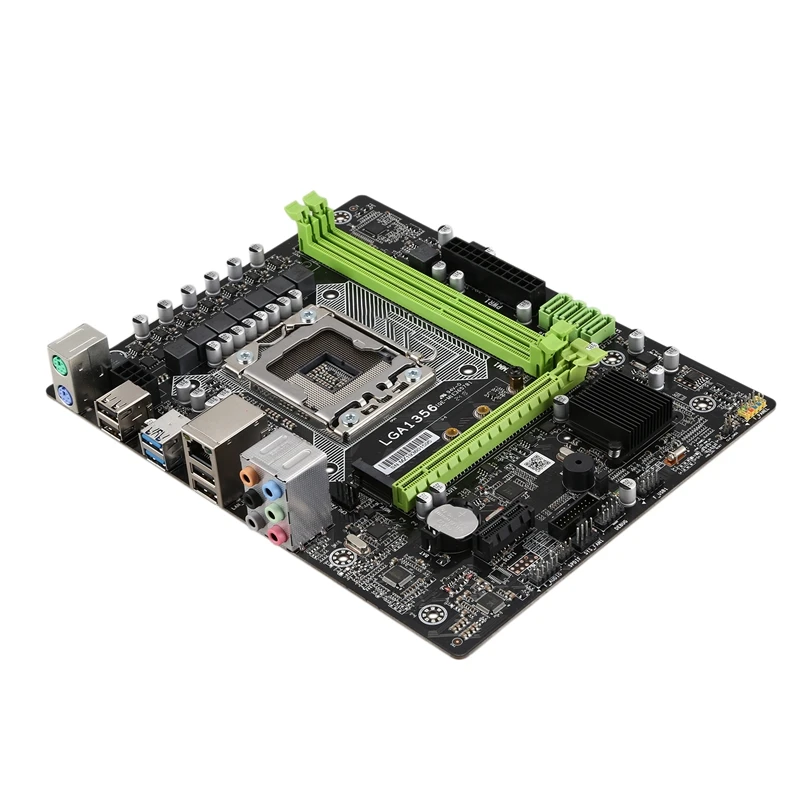 X79A набор материнских плат с LGA 1356 E5 2420 C2 2X8GB = 16 Гб 1600 МГц DDR3 память ECC REG|Материнские