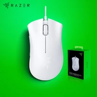 razer deathadder essential wired gaming mouse mice 6400dpi optical sensor 5 independently buttons for laptop pc gamer