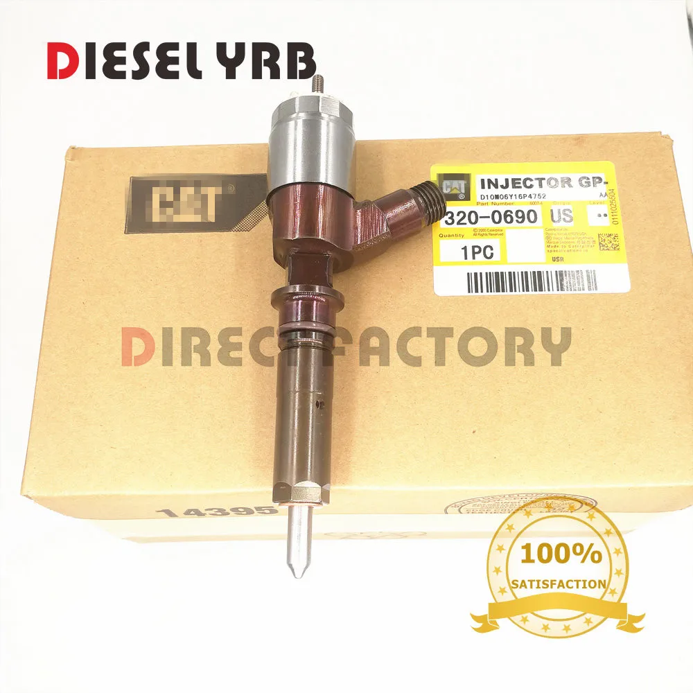 

6 PCS GENUINE injector 320-0690, 3069390, 2923790, 2645A749, 2645A735, 2645A719, 10R-7673 FOR C6.6 ENGINE