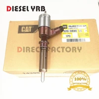 6 pcs genuine injector 320 0690 3069390 2923790 2645a749 2645a735 2645a719 10r 7673 for c6 6 engine