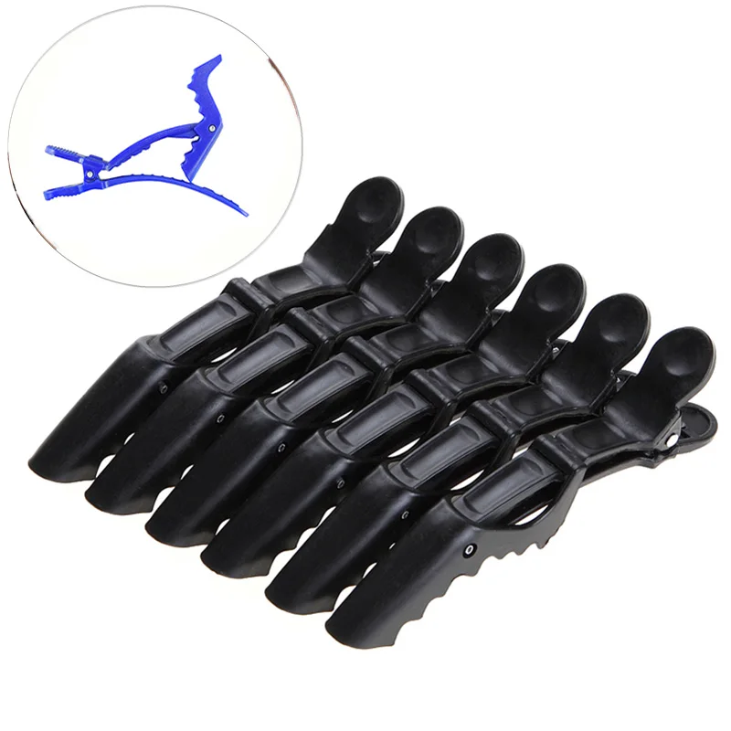 Зажимы для парикмахерской 6 цветов|Шпильки и заколки волос| |