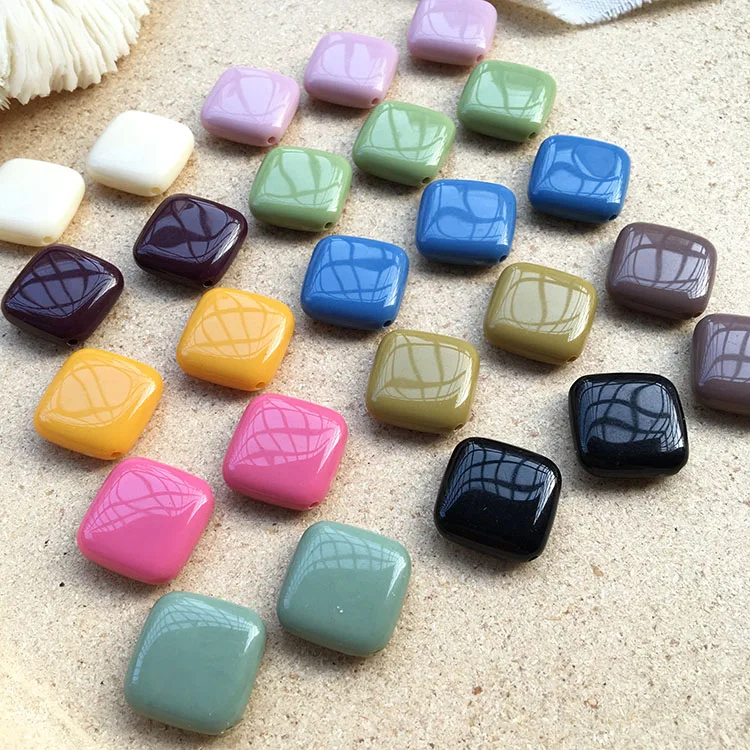 

Бриллиантовая форма, аксессуары для бусин, смола, ювелирные изделия, подвеска «сделай сам», ручная работа, изготовление ювелирных изделий, с...