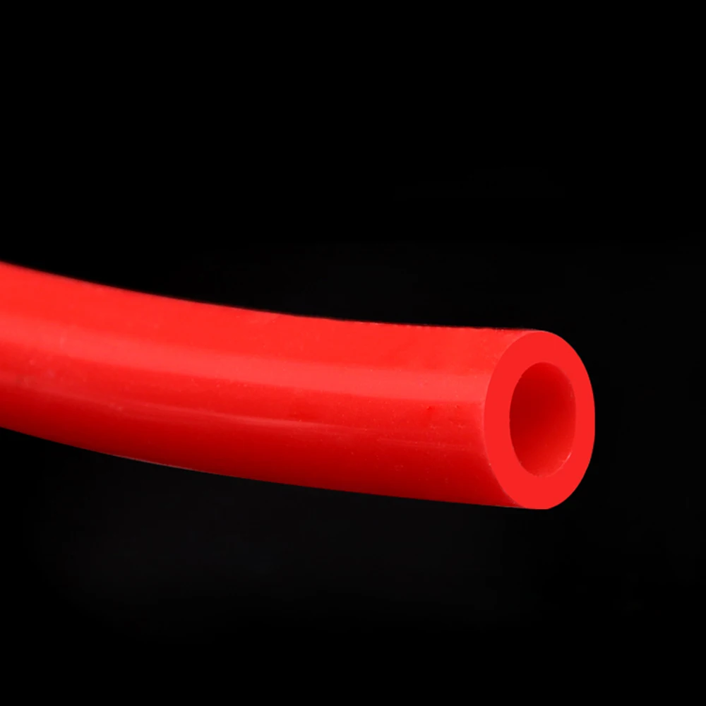 

1/2/5/10Meter Red Food Grade Silicone Flexible Tubing High Temp Resistance Hose