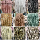 Бусины из натурального камня 4x6 мм, рисовый нефрит, агат, бирюза, свободные бусины, искусственная бижутерия, драгоценный камень