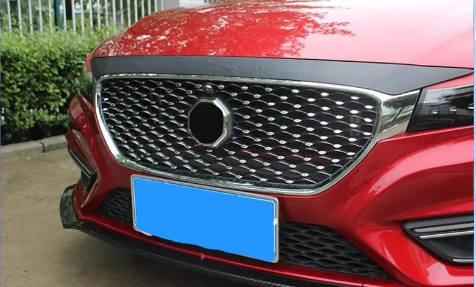 Автомобильный Стайлинг для MG ZS зеркальный мини-наклейка Передняя наклейка на автомобиль декоративная решетка наклейка