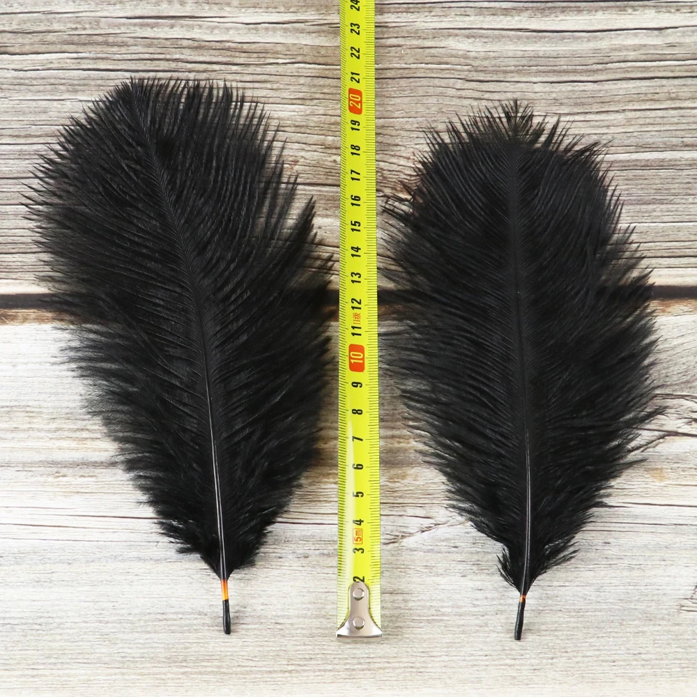 

10PCS Natural Ostrich Feathers 15-20CM High Quality Feather For Crafts DIY Jewelry Accessory Wedding Decoration Plumes Wholesale