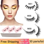 Ресницы Накладные Visofree 3D из норки, 30 пар