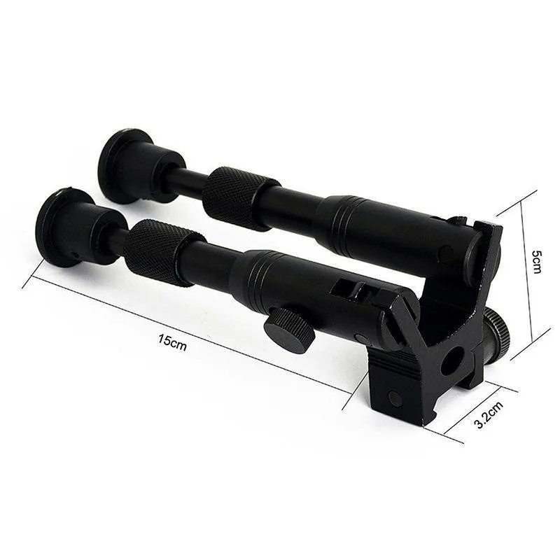 6-9 дюймов тактический Регулируемый снайперская винтовка Bipod с монтажным