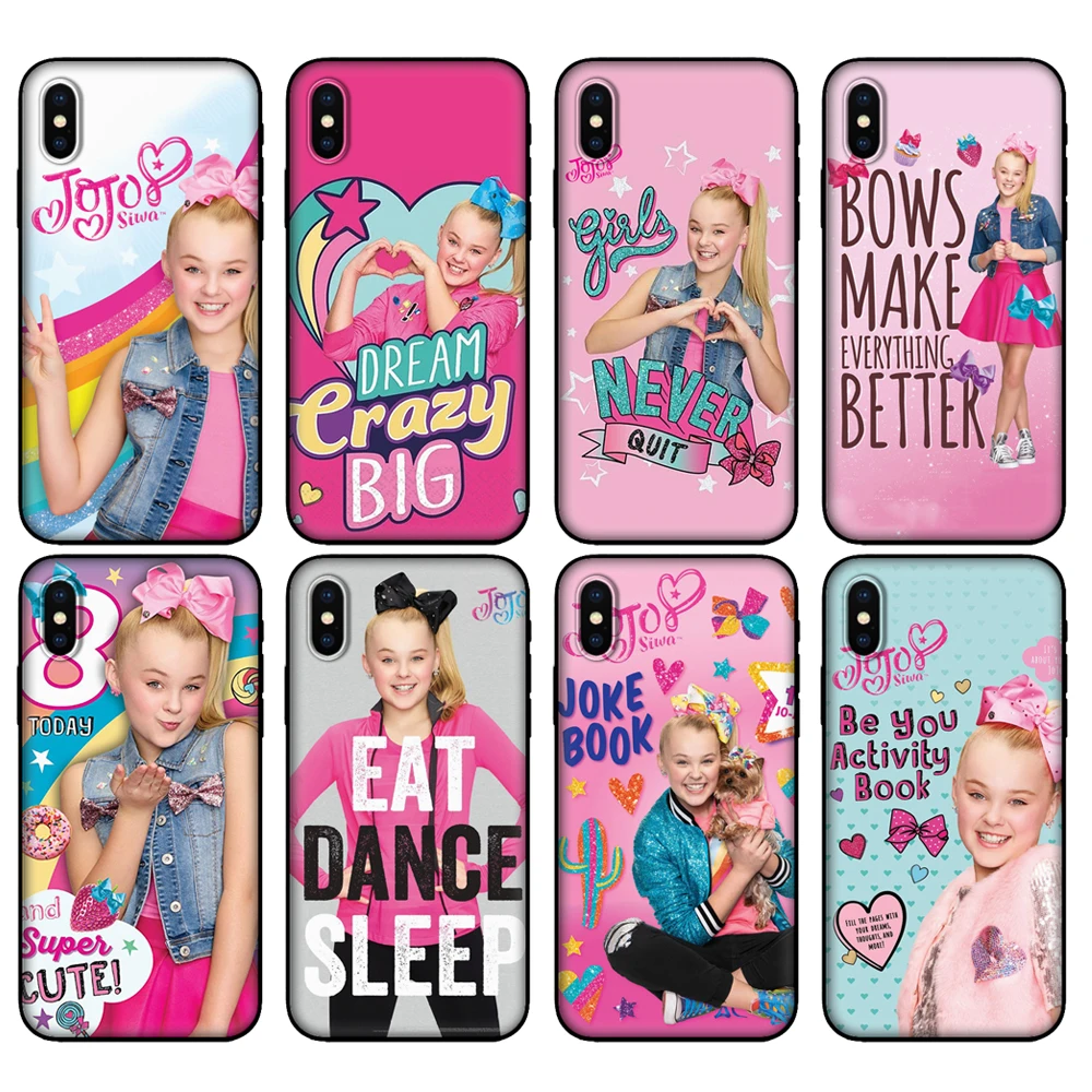 Черный чехол из ТПУ для Samsung Galaxy A50 50S A30S A10 A01 A11 A21S A31 A41 A51 A71 M21 M30S S10 LITE Jojo Siwa - купить