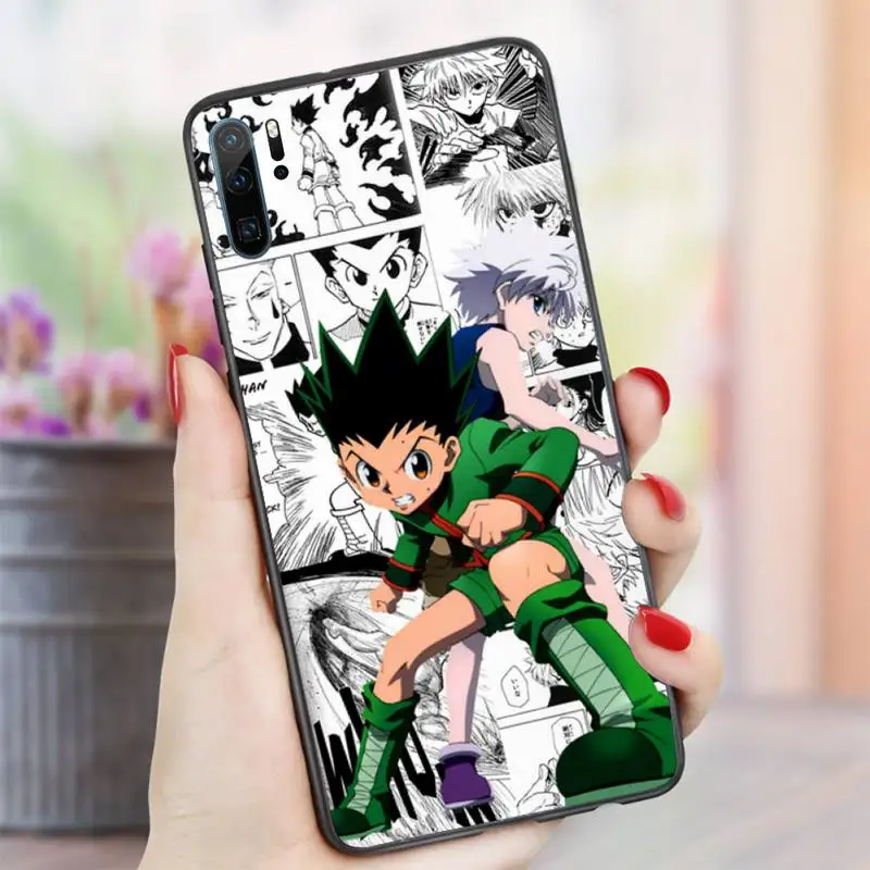 

GONFREECSS Hunter Hunter X anime Phone Case For Huawei honor Mate P 10 20 30 40 i 9 8 pro x Lite smart 2019 nova 5t