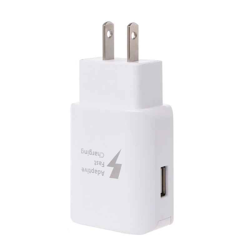 

Adaptive Fast Charging USB Travel Wall Charger EU/US Plug for samsung S8