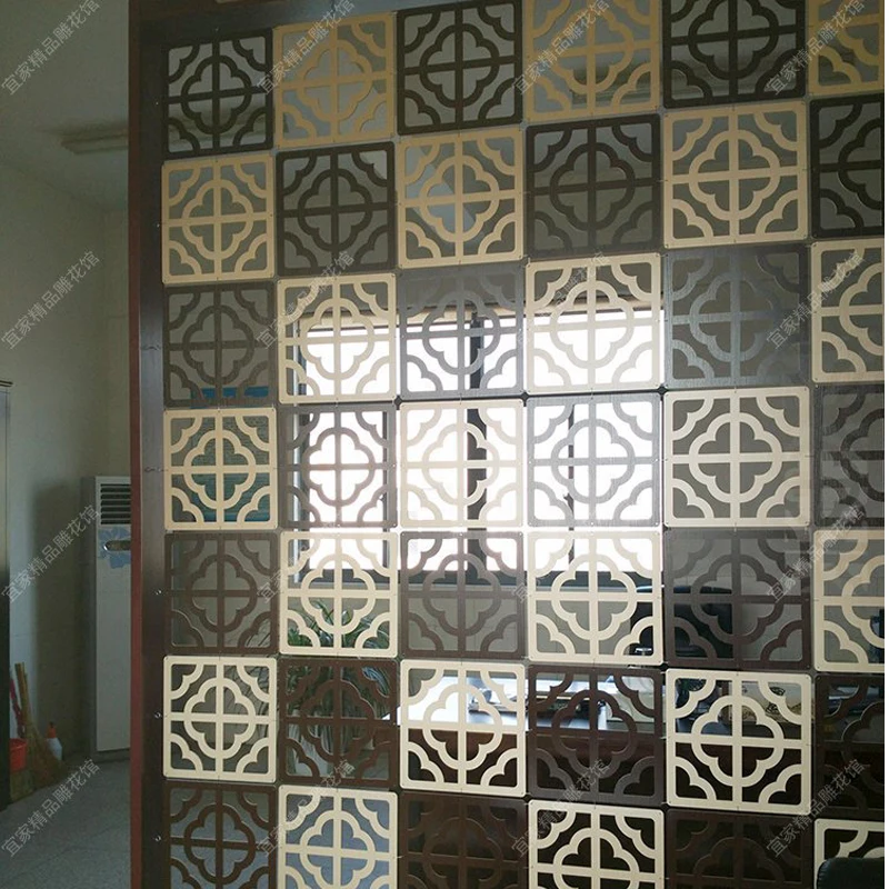 Подвесной разделитель для комнаты деревянные панели модный современный