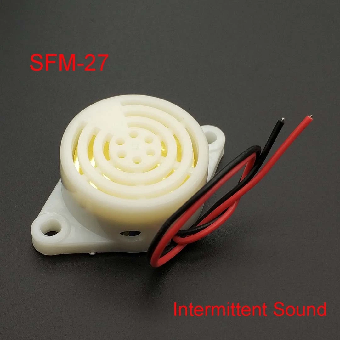 Звуковой сигнал 95 дБ 3 24 В 12 электронный звуковой непрерывный для Uno SFM 27|Запасные