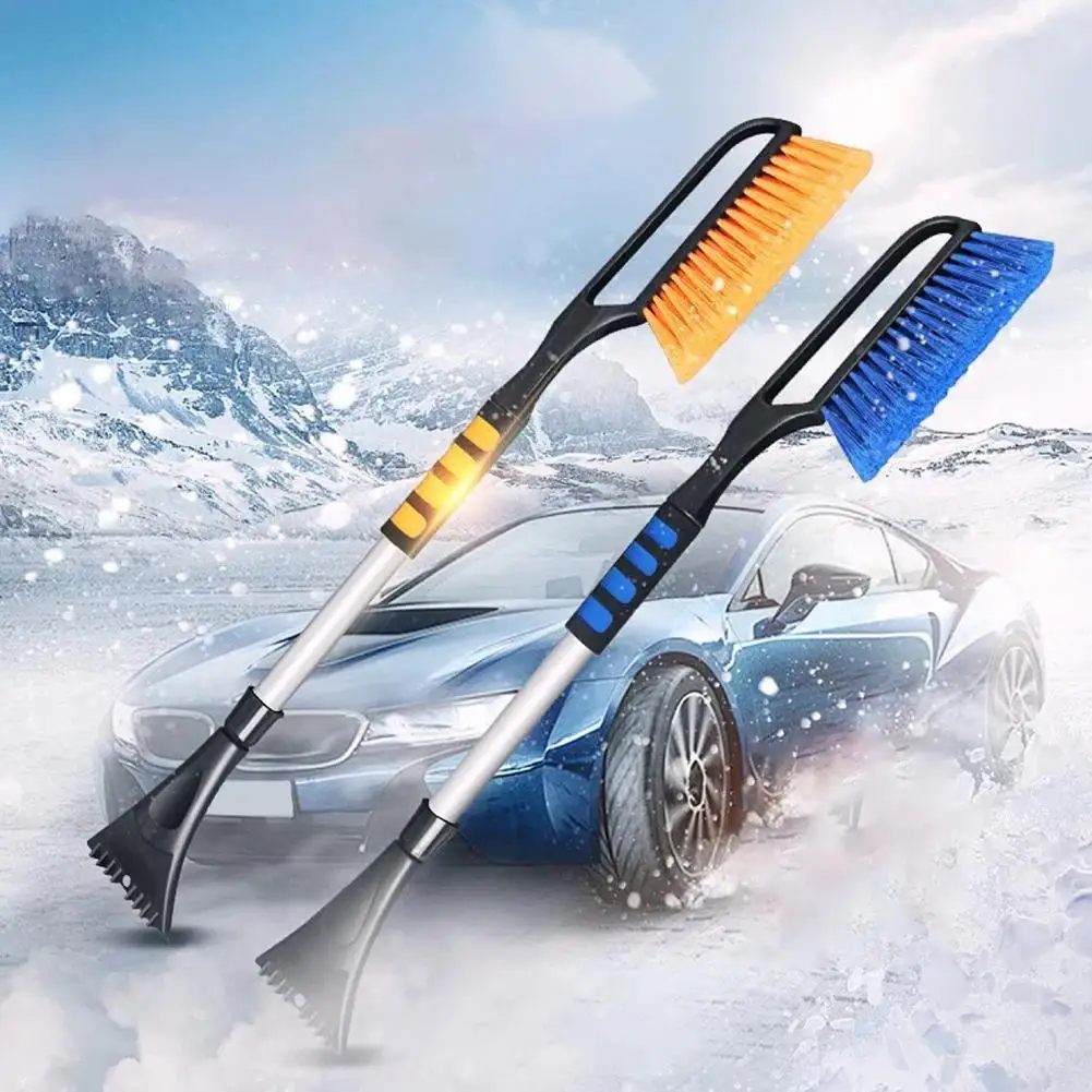 

Auto Snow Removing Shovel Retractable Car Van Window Truck snow Brush Ice Scraper Multifunctional Snow Shovel in Winter