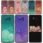Чехол для телефона Genshin Impact Icon для Xiaomi Mi Poco X3 Pro F3 X3 GT M3 X3 NFC F1 M3 Pro 5G F3 GT, Черный силиконовый чехол, оболочка