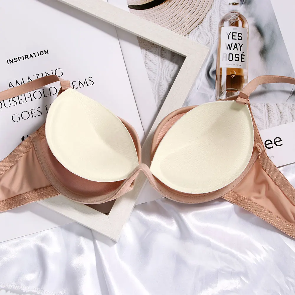 Женский съемный бюстгальтер-топ с эффектом пуш-апа