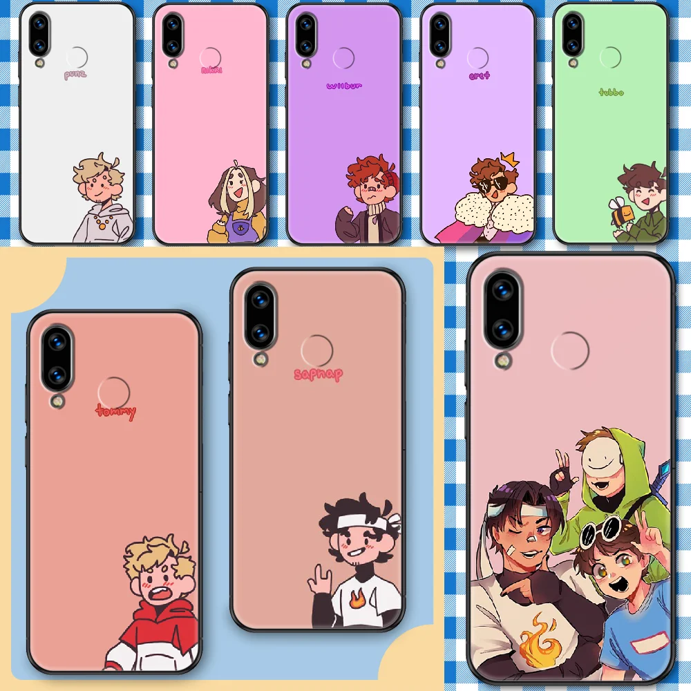 

Cute Cartoon Sloth Phone Case For Huawei Honor 6A 7A 7C 8A 8X 8 9 9X 10 10i 20 Lite Pro black pretty prime painting Etui fashion