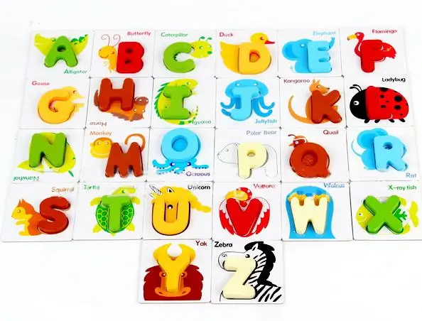 Бесплатная доставка блоки с английскими буквами Обучающие элементы игра