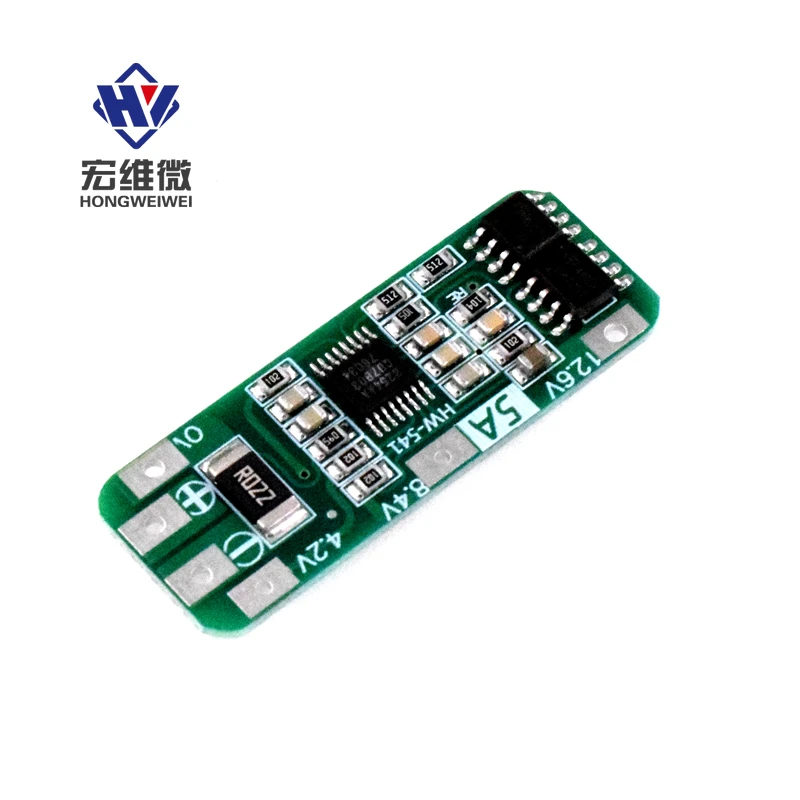 BMS 3S 3-strings 12.6V 5A Li-ion Lithium 18650 26650 Battery Charge Protection Board PCB PCM for Drill Motor Power Bank Charging