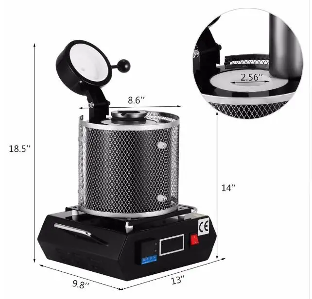 Diy высокотемпературные маленькие плавильные печи печь для плавления золота с