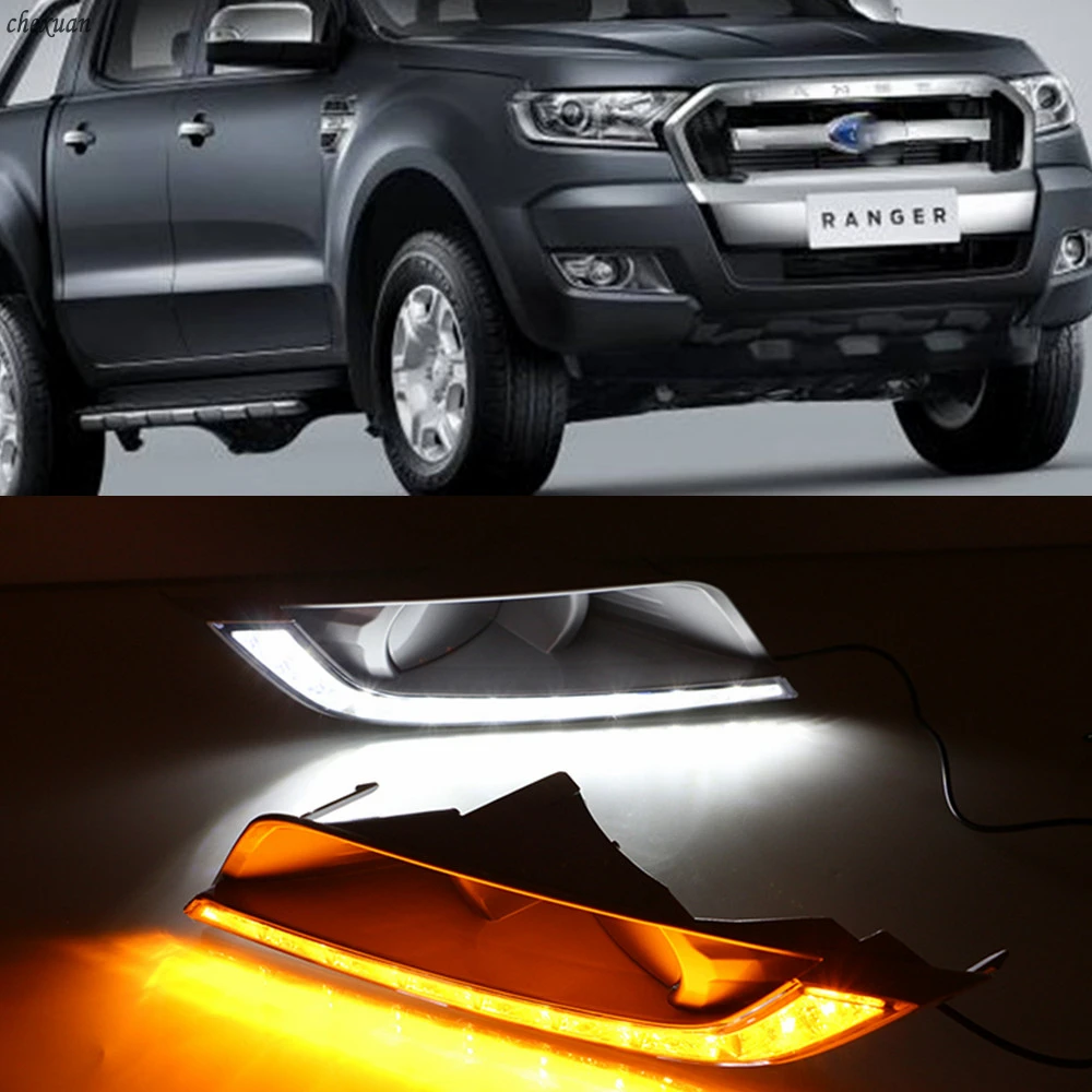 CSCSNL 1 комплект поворотный желтый сигнал с круглым отверстием для Ford Ranger 2015 2016 2017