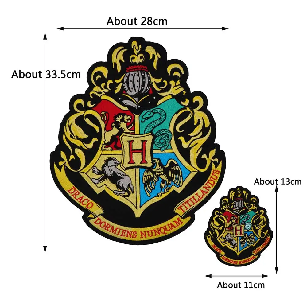 Большие Вышитые животные с подкладкой панк байкерские нашивки одежда наклейки