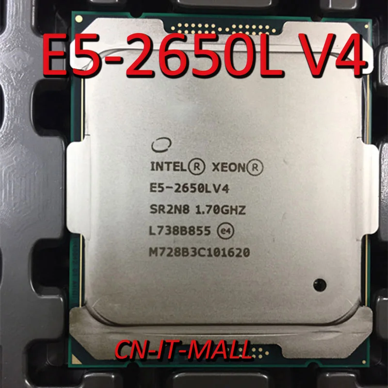 

Pulled Xeon E5-2650L V4 E5-2650LV4 Server cpu 1.7G 35M 14Core 28 Thread LGA2011-3 Processor