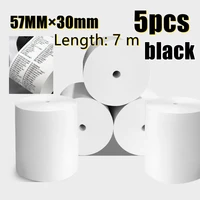 thermal paper 57x30 mm pos printer 5 rolls mobile bluetooth cash register paper rolling papers pos hospitality