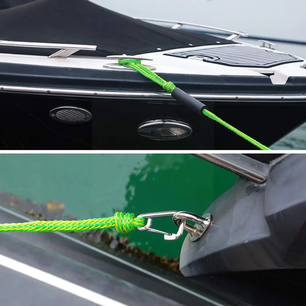 

Boat Bungee Dock Lines Bungee Cords Docking Rope Stretches Foam Rope Boat Float Accessories 4-5.5ft Fishing Mooring T6U7