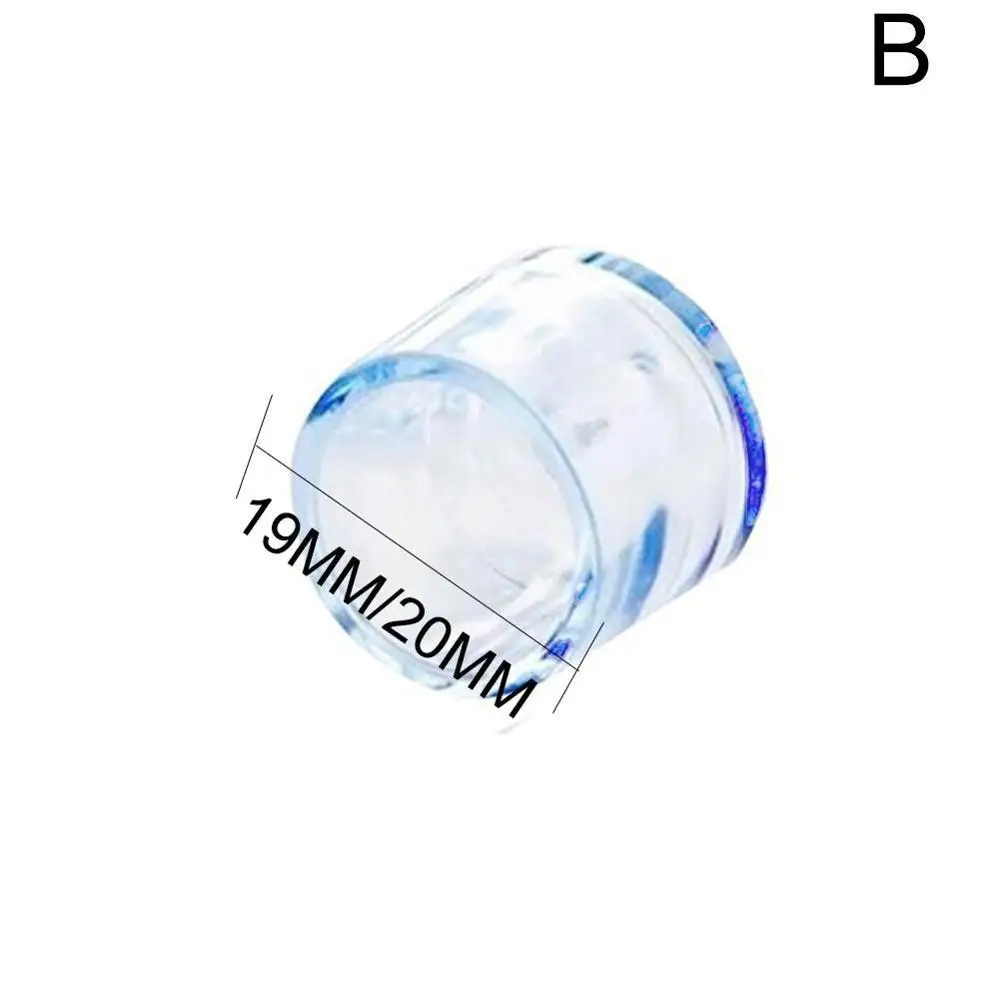 19mm 4 Pcs PE Plastic Round Chair Leg Caps Covers Rubber Feet Protector Pad Furniture Table Covers 16mm/19mm/22mm/25mm/30mm - Цвет: 19mm